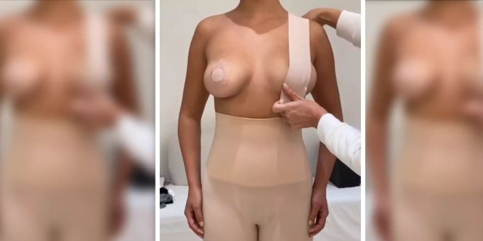 Sie schwört darauf - Kim Kardashian lanciert eigenes Brust-Tape