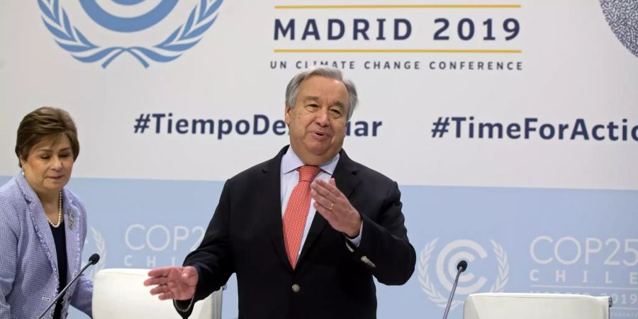 Vor der 25. UN-Klimakonferenz in Madrid