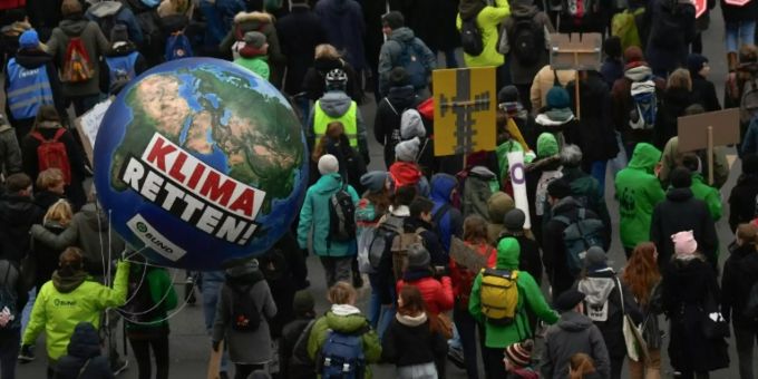 Klimastreik in Berlin. Klima