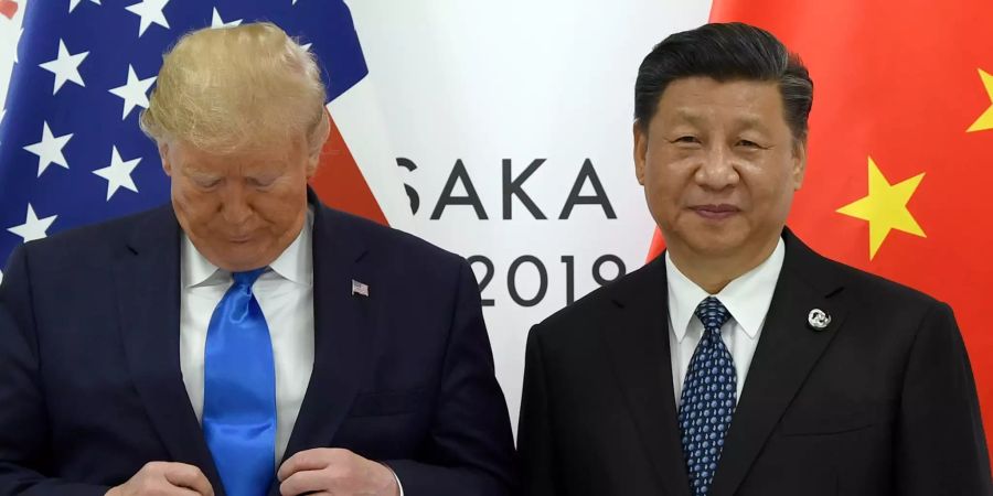 Trump und Xi Hongkong