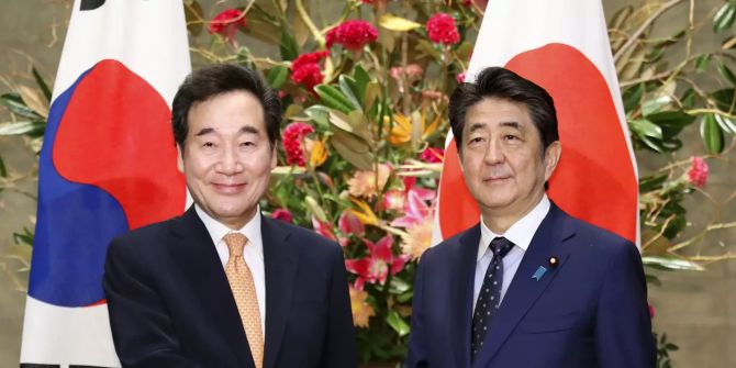 Treffen der Regierungschefs Japans und Südkoreas