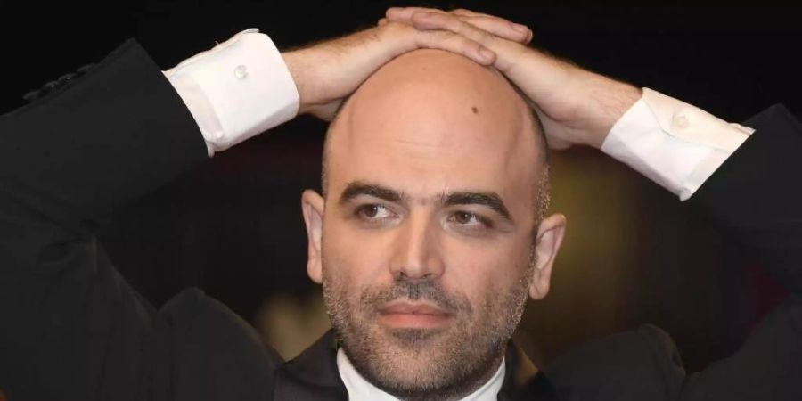 Der italienische Journalist und Schriftsteller Roberto Saviano wird 40. Foto: Claudio Onorati