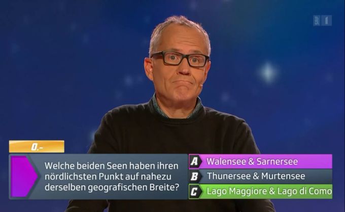 Autsch! Quiz-Kandidat Daniel Fontana verzockte das ganze Guthaben. 1gegen100