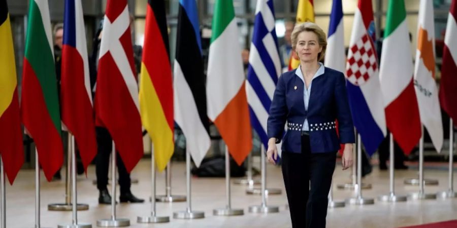 Von der Leyen beim EU-Gipfel