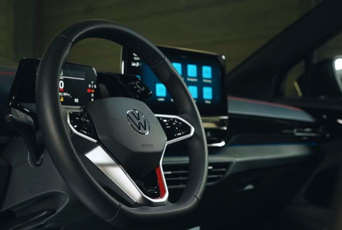 Zu viel Plastik im Volkswagen. Innenraum ID5 GTX