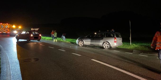Hölstein BL: Auffahrkollision zwischen zwei Personenwagen Hölstein BL: Auffahrkollision zwischen zwei Personenwagen