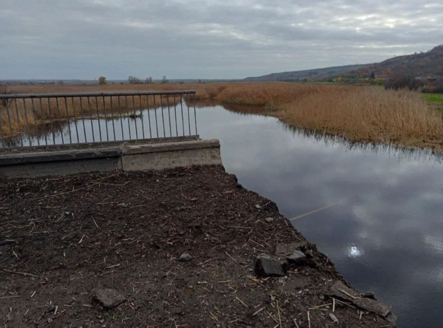 Gleich zwei Brücken wurden in der Region Luhansk jüngst gesprengt.