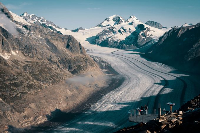 Beim Eggishorn beginn die Geschichte des Rollibocks. Eggishorn