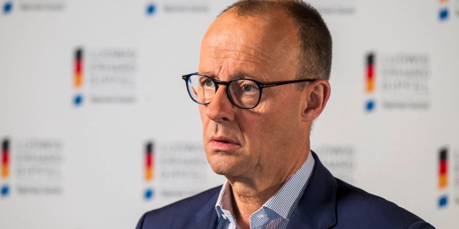 CDU-Chef Friedrich Merz warnt vor dem Einfluss Chinas.