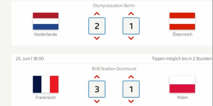 Ob im Büro oder im Freundeskreis: EM-Tippspiele sind extrem beliebt. Oft führen Fussball-Laien die Rangliste an. EM-Tippspiel