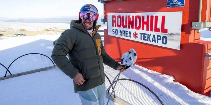 Schnee-Training - Ski-Legende Hirscher feilt in Neuseeland am Comeback