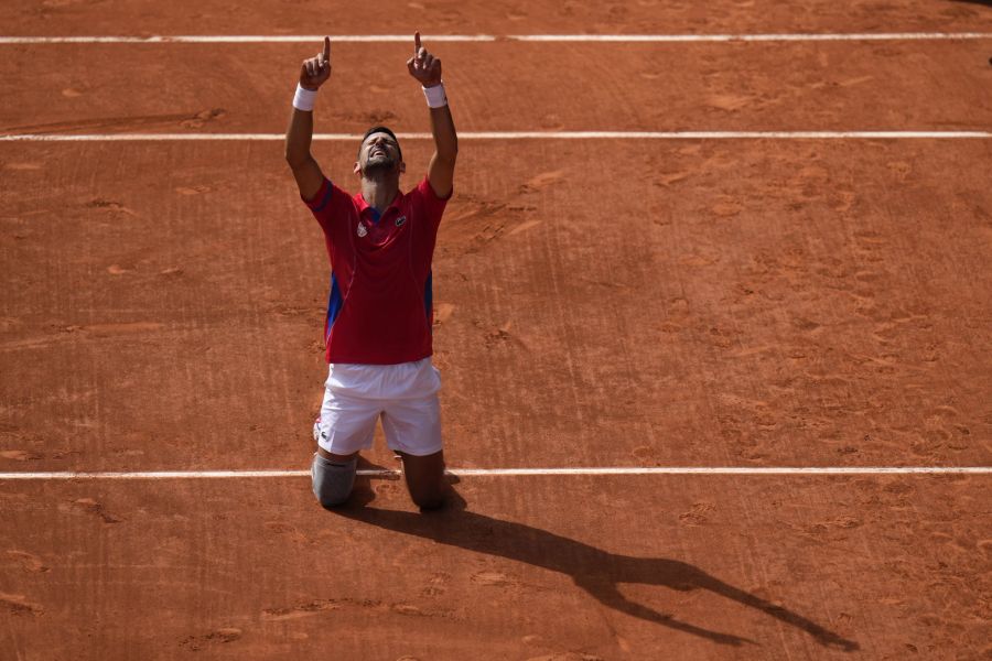 Durch den Olympia-Sieg schafft er den «Golden Slam». Djokovic spricht vom «grössten Erfolg» seiner Karriere.