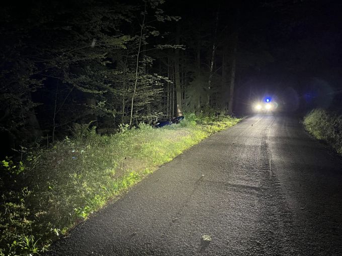 Unfallstelle in Zofingen. Unfallstelle in Zofingen.