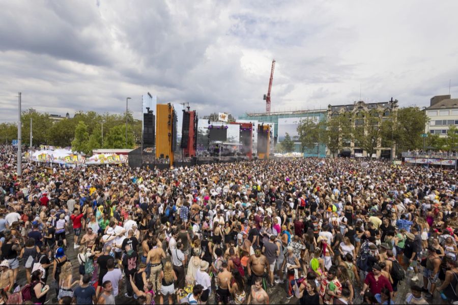 Die Street Parade startet am Samstag um 14 Uhr.