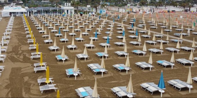 Betreiber italienischer Strandbäder streiken heute für zweieinhalb Stunden. Italien