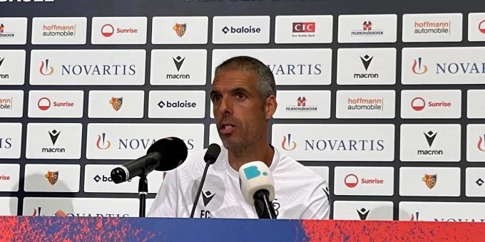 Fabio Celestini, Trainer des FC Basel. fc basel