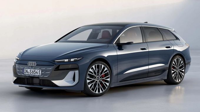 Der Audi S6 Avant e-tron begeistert mit bis zu 551 PS, bleibt aber optisch sehr diskret Audi S6 Avant e-tron