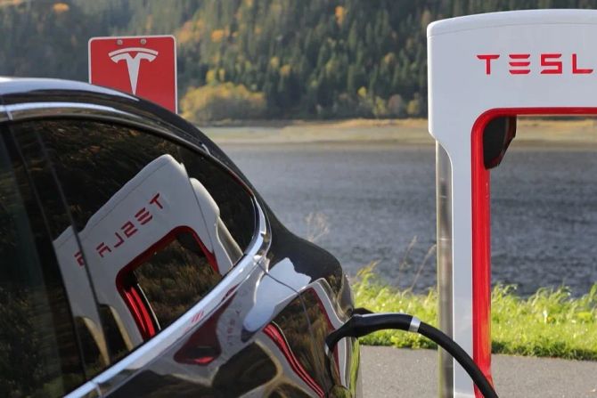 Ladesäule Tesla