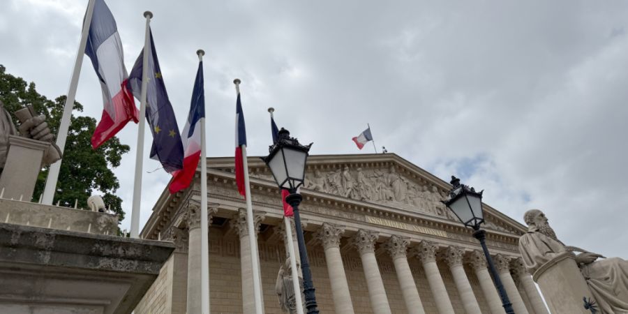 ARCHIV - Die Unterkammer des französischen Parlaments, die Nationalversammlung. Foto: Rachel Boßmeyer/dpa
