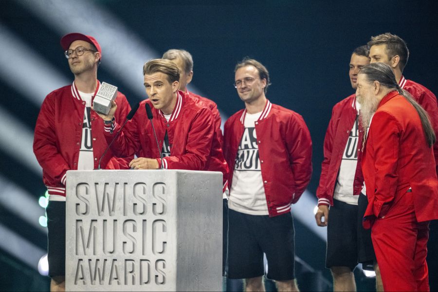 Zwei Jahre zuvor holte sich die «Stubete Gäng» den grauen Beton-Klotz als «Best Streaming Artist».
