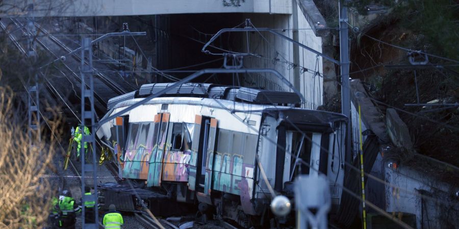 Zugunglück Katalonien