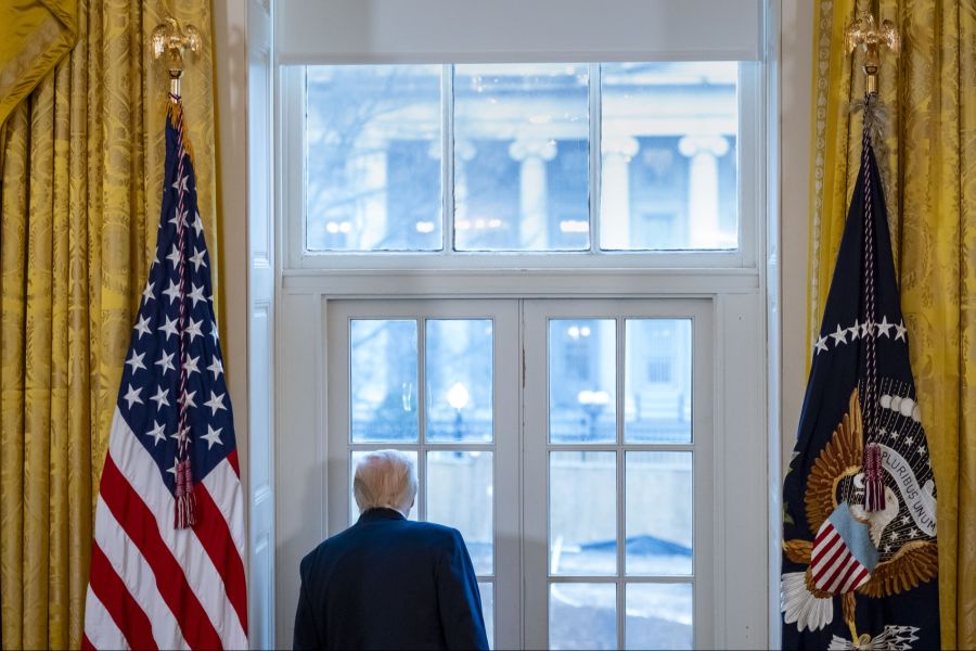 Das Weisse Haus schreibt in einer Pressemitteilung, die USA sei bereit, die Welt mit Öl zu beliefern.