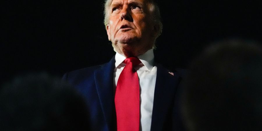 US-Präsident Donald Trump wird am Mittwoch in Davos erwartet.