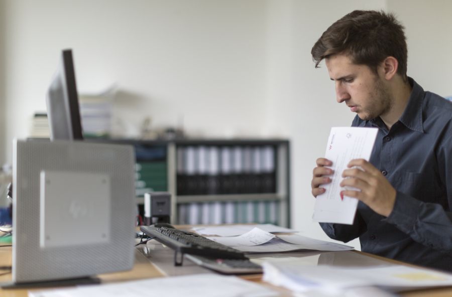 Eine KV-Lehre bei einer Versicherung könnte sich der 14-Jährige gut vorstellen.