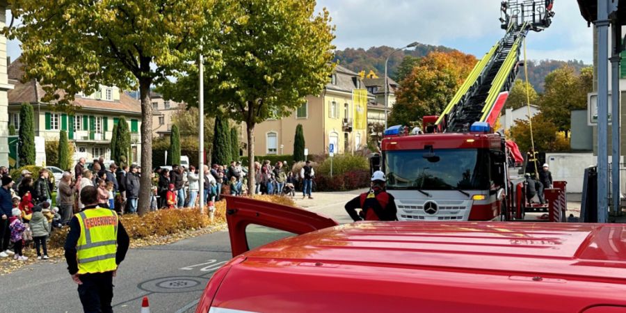 Die Burgdorfer Feuerwehr absolvierte auch über 80 Übungen, um die Einsatzkräfte zu trainieren.
