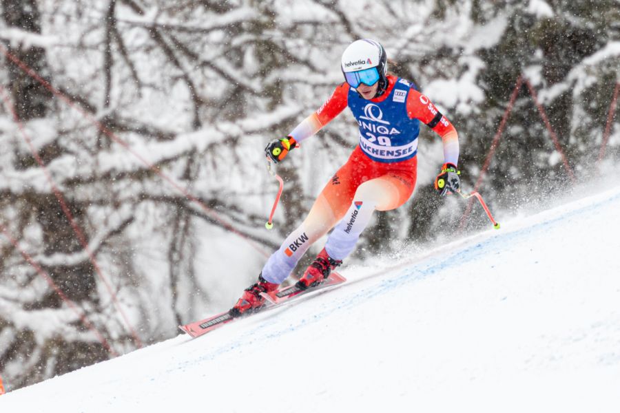 Malorie Blanc Abfahrt Tarvisio