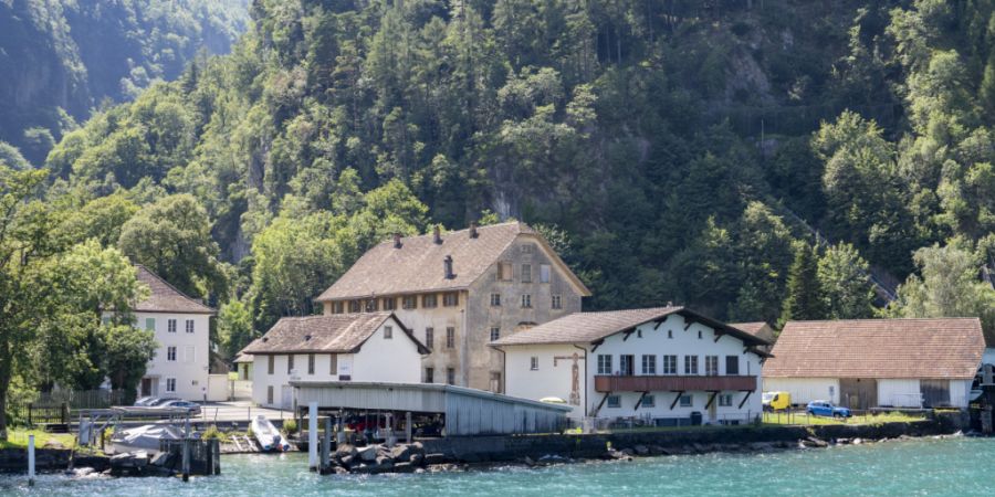 Auf der Halbinsel Isleten am Vierwaldstättersee befindet sich die frühere Sprengstofffabrik Cheddite. (Archivaufnahme)