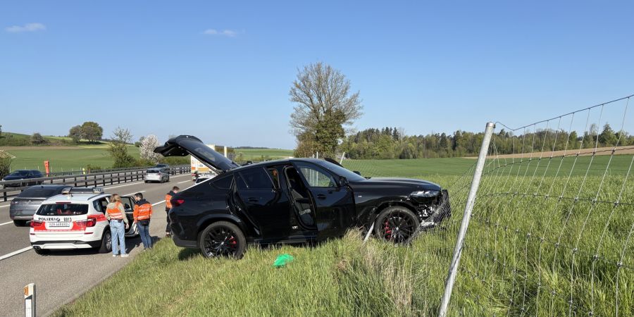 Selbstunfall Autodieb