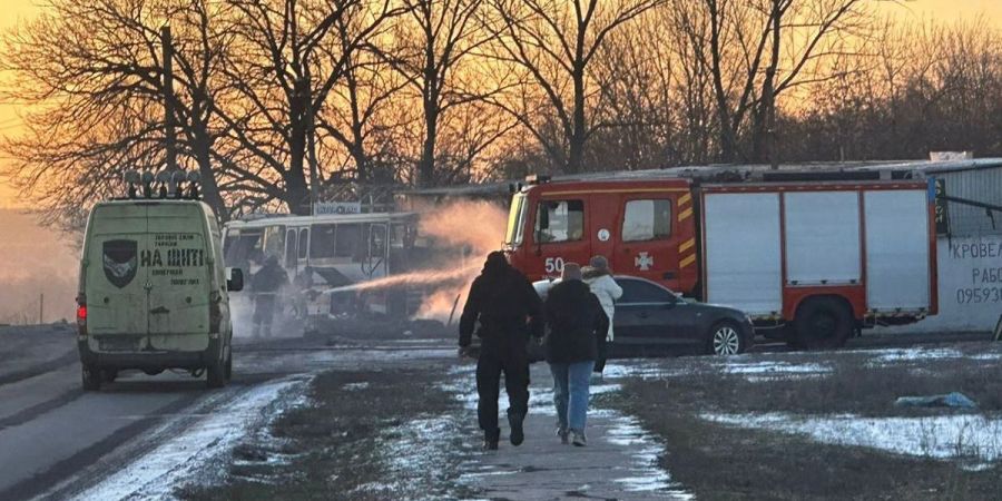 Dnipro Ukraine Krieg