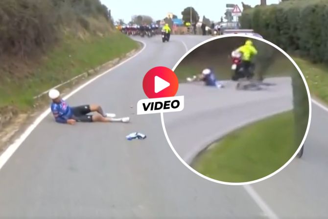 Michael Gogl Sturz Motorrad