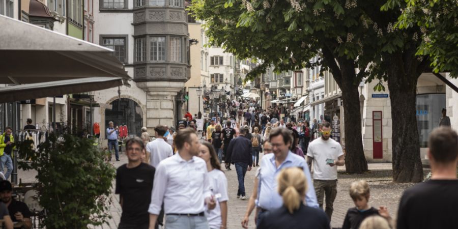 Ohne unverhofft hohe Ausschüttungen von Axpo, Nationalbank und Kantonalbank hätte der Kanton Schaffhausen rote Zahlen. (Archivbild)