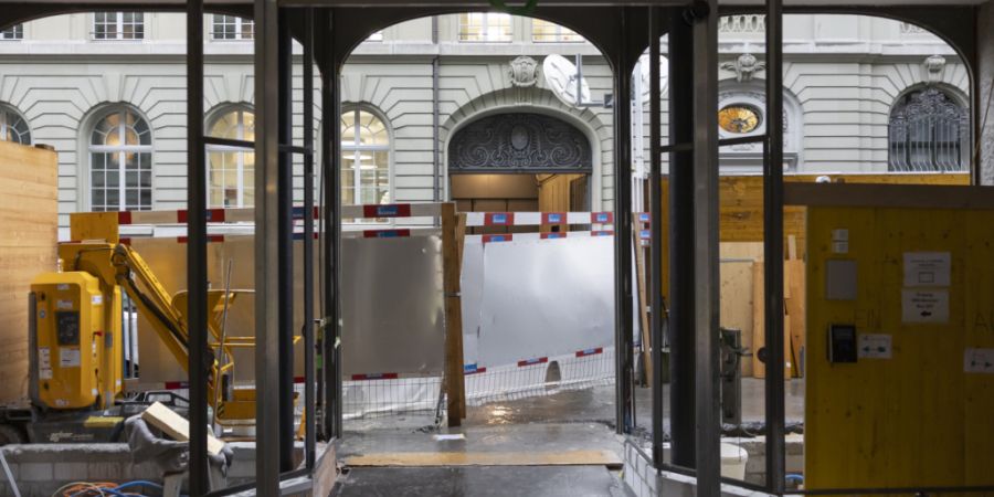 Fertig Baustelle: Am Freitag wird das «Moneyverse» im sanierten Kaiserhaus direkt neben der Nationalbank eröffnet. (Archivbild)