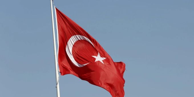 Die Flagge der Türkei. (Symbolbild) türkei erdogan