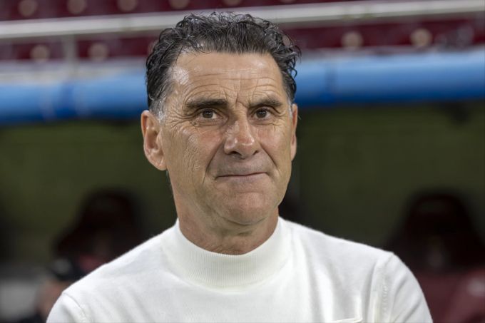 Didier Tholot, Coach des FC Sion, beim Spiel gegen Servette in Genf am 19. Oktober 2024. FC Sion Didier Tholot