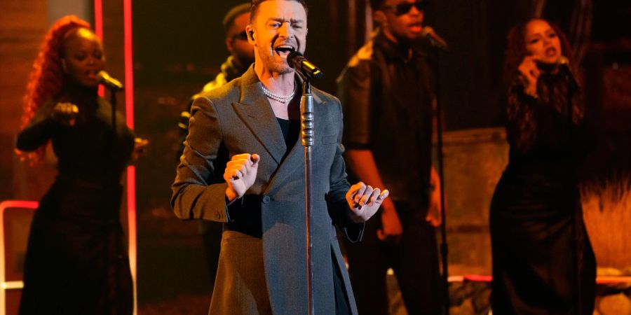 Wegen einer Verletzung sagte Popstar Justin Timberlake in den USA ein Konzert ab. (Archivbild)