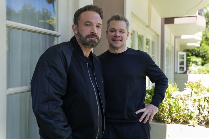 Ben Affleck (links) und Matt Damon (rechts) sind beide für die Produktion von «Unstoppable» verantwortlich. (Archivbild) Ben Affleck Matt Damon