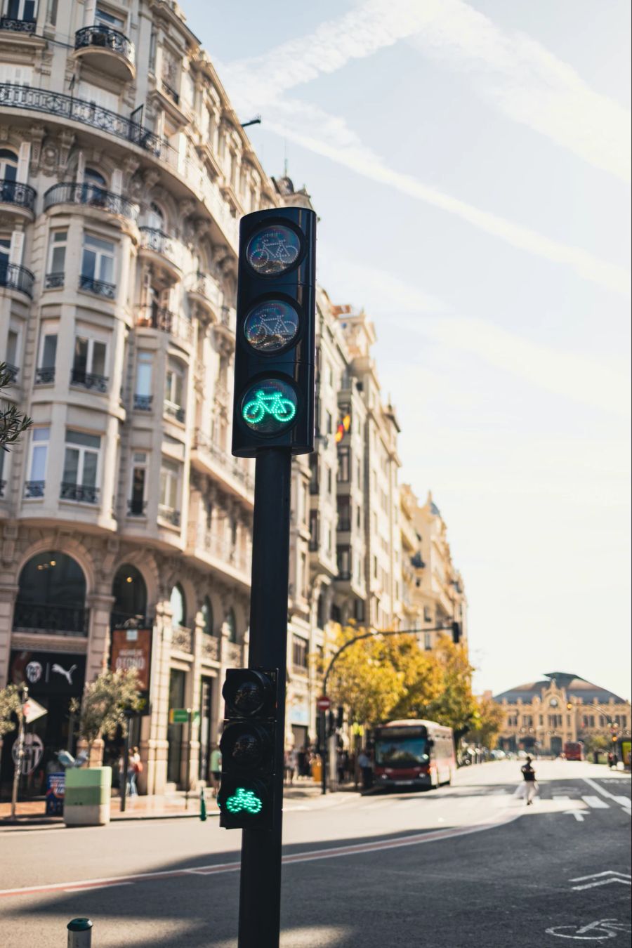 Ampel, Radfahrer