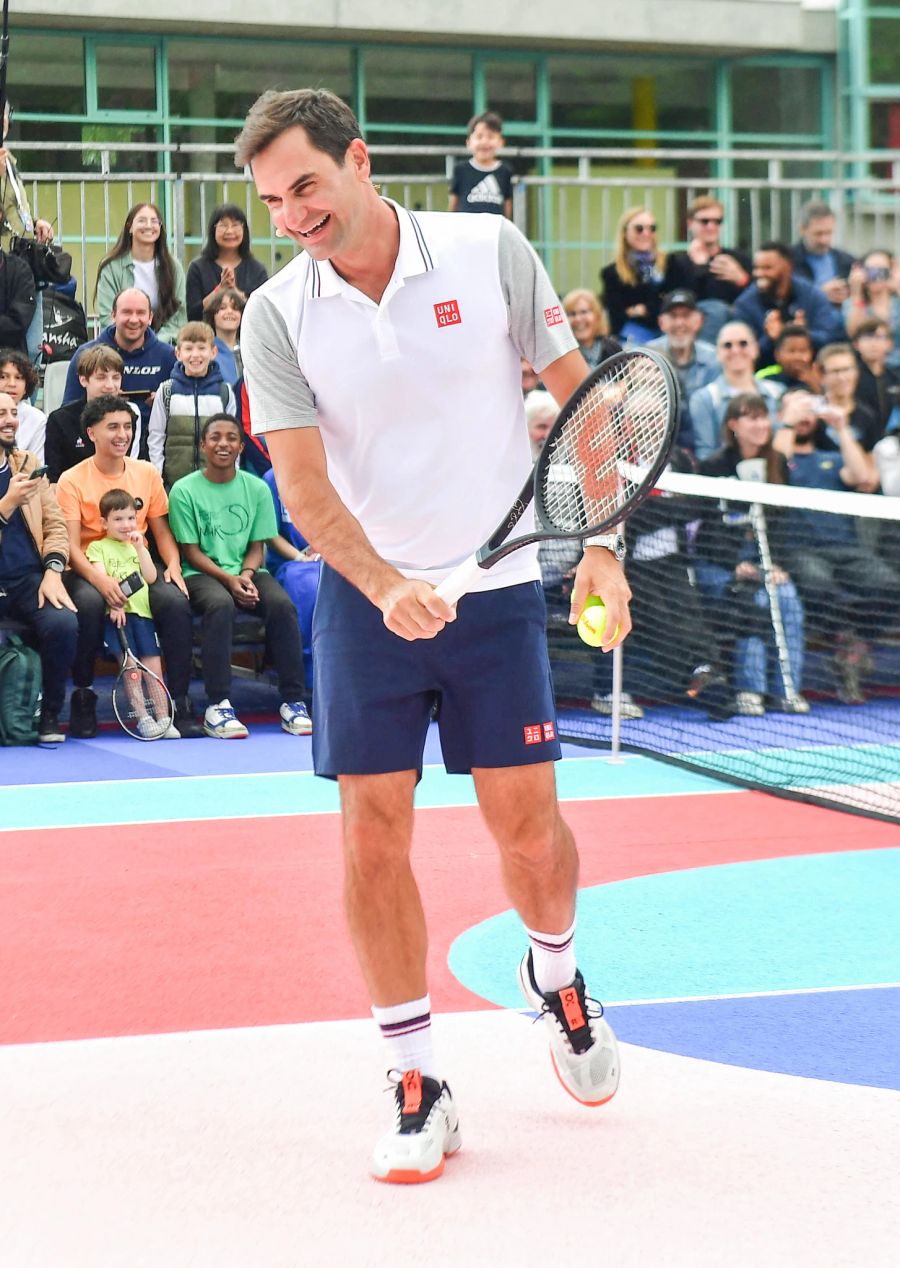 Roger Federer Slapshot