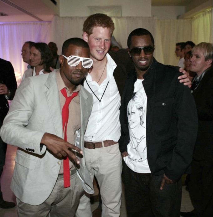 P. Diddy (r.) und Prinz Harry lernten sich im Juli 2007 kennen. Prinz Harry