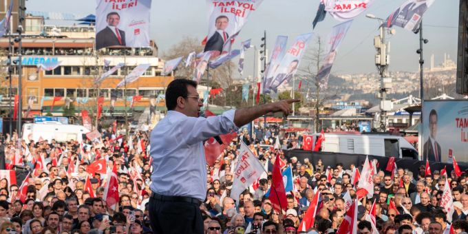 Ekrem Imamoglu: Der 23. März stand vor Festnahme als Wahltermin für seine Nominierung zum Präsidentschaftskandidaten fest. (Archivbild) Imamoglu