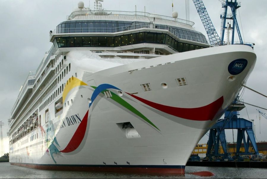 Mitte März verliess das Kreuzfahrtschiff «Norwegian Dawn» einen Hafen in Südafrika. (Symbolbild)