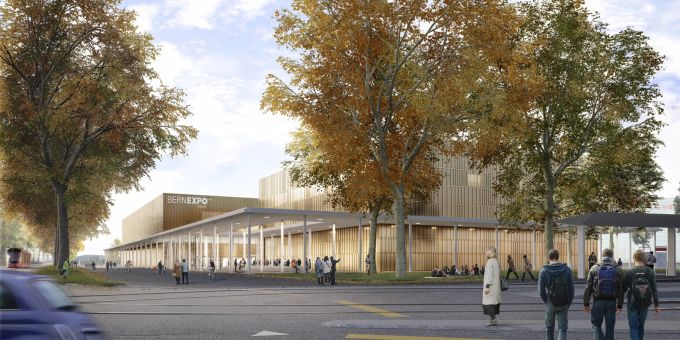 Bern - Gelände um Neue Festhalle soll Begegnungsort werden