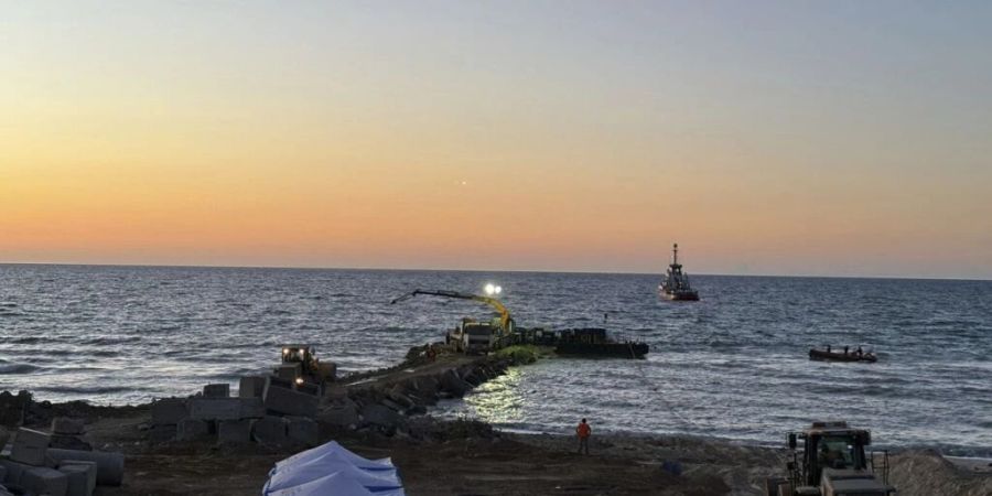 Hafen im Gazastreifen