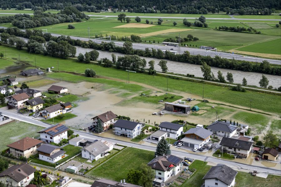 Damit soll die Bevölkerung im Rhonetal vor Hochwasser geschützt werden.