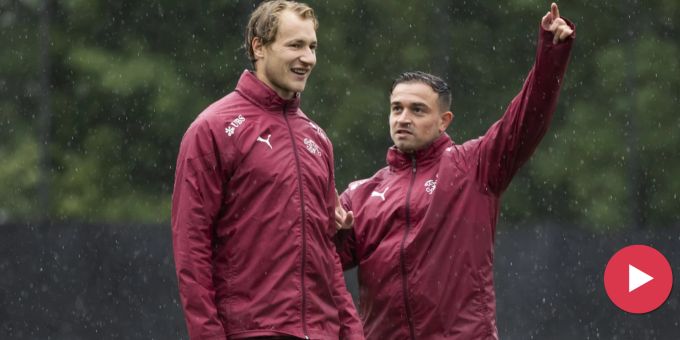 Besuch im EM-Camp - Hier trainiert Ski-Star Odermatt mit Shaqiri & Co.