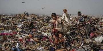abfall müll delhi schmutzig